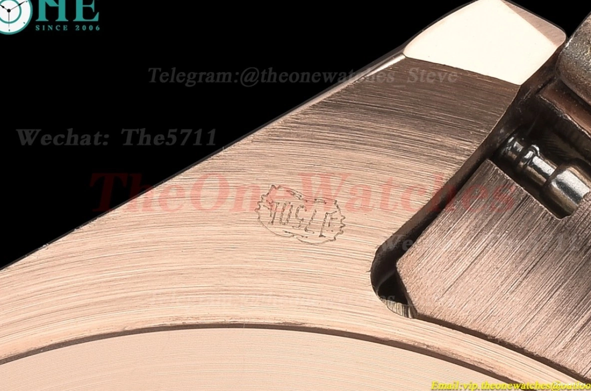 Black RG 40mm A3836 RG Gold Daytona GDF 0101